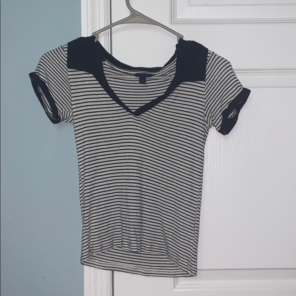 Aeropostale Striped Polo